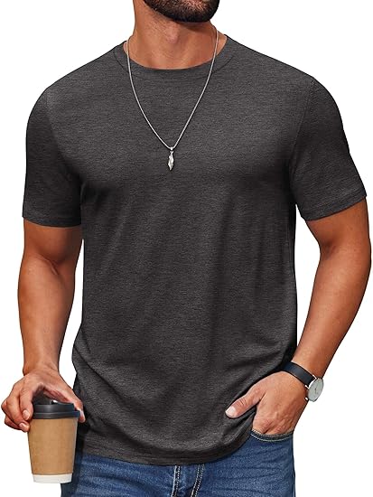 COOFANDY Men's T Shirt Short Sleeve